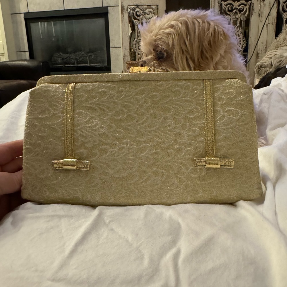 Vintage evening clutch.